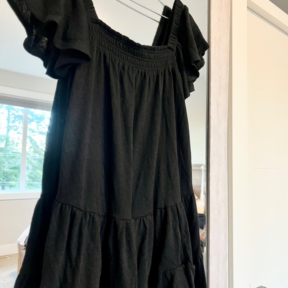 Gentle Fawn black babydoll dress - Picture 2 of 4